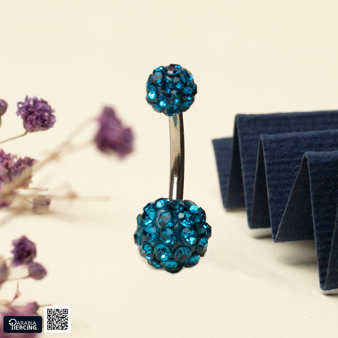 Discoball Bellybutton Ring