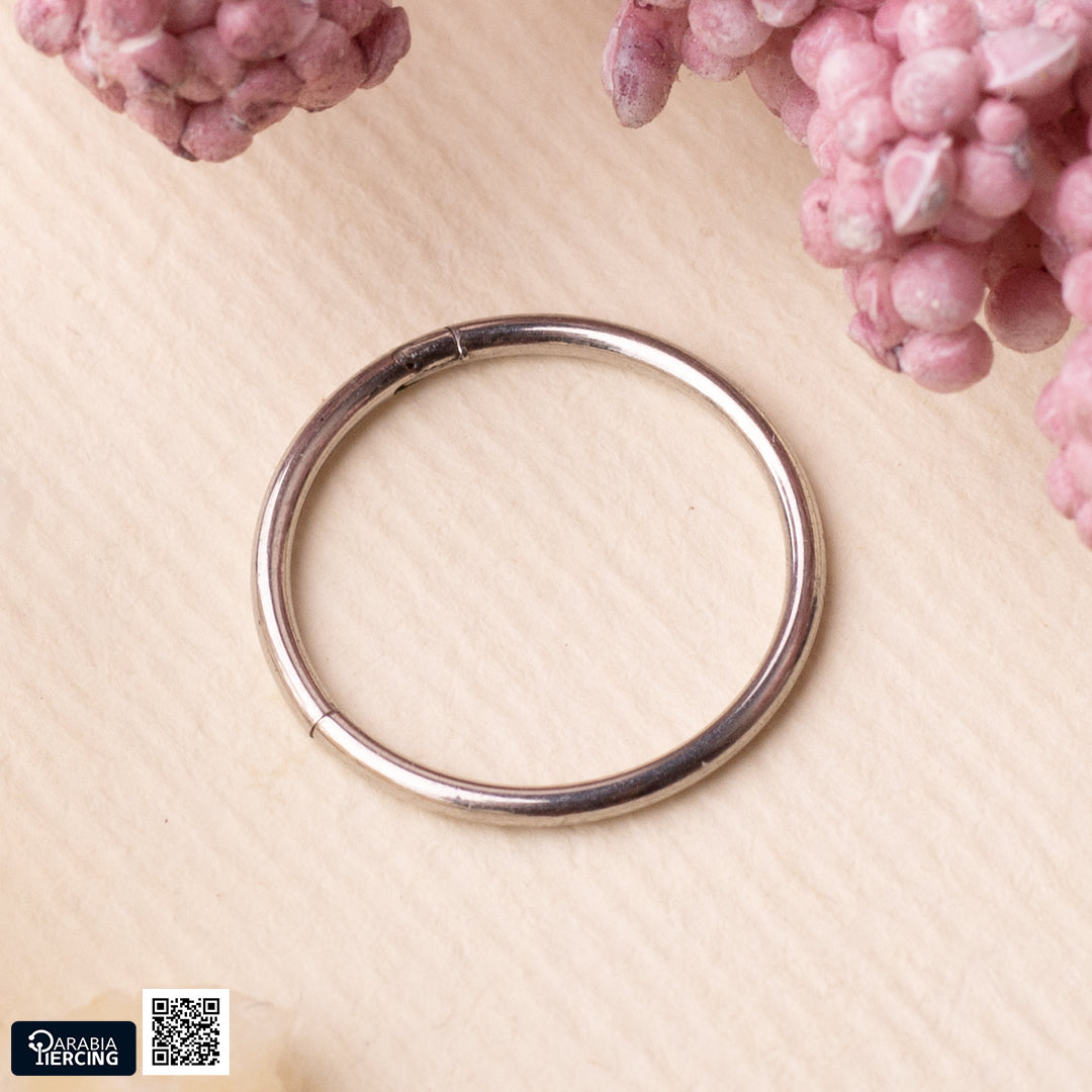 Thin Plain Hoop Clicker