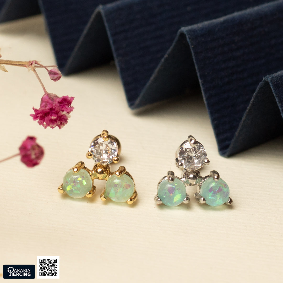 Opal Triangle Ballback