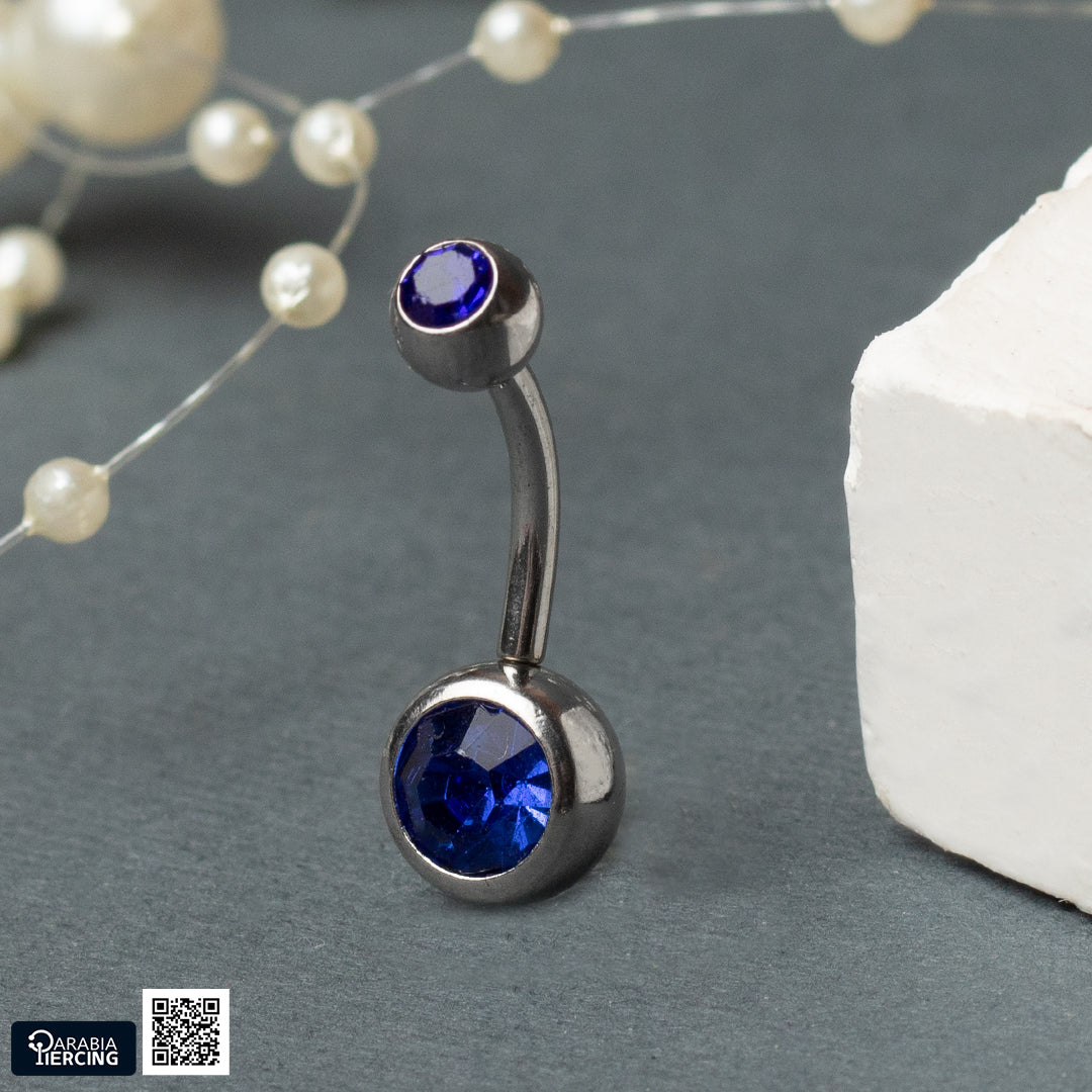Basic Crystal Belly Ring