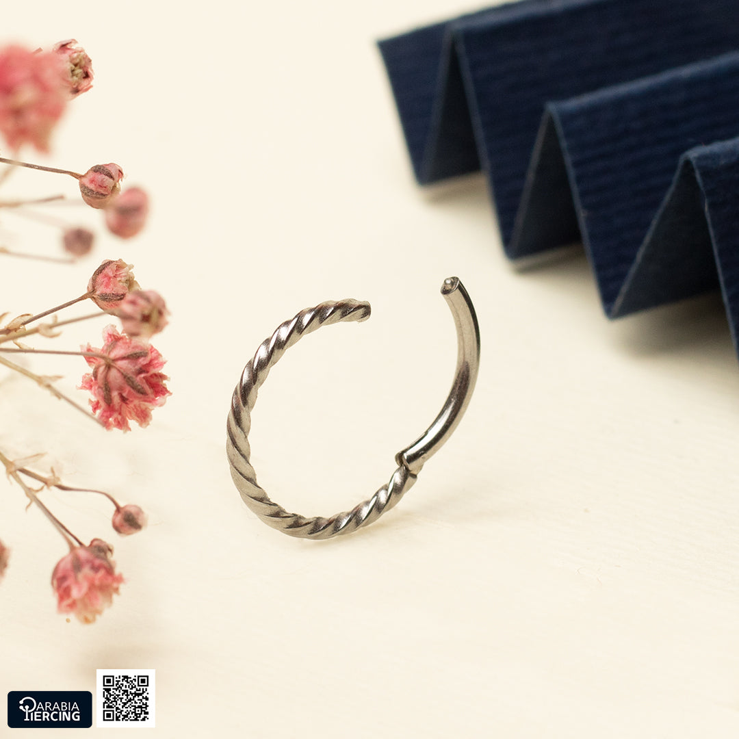 Silver Spiral Clicker