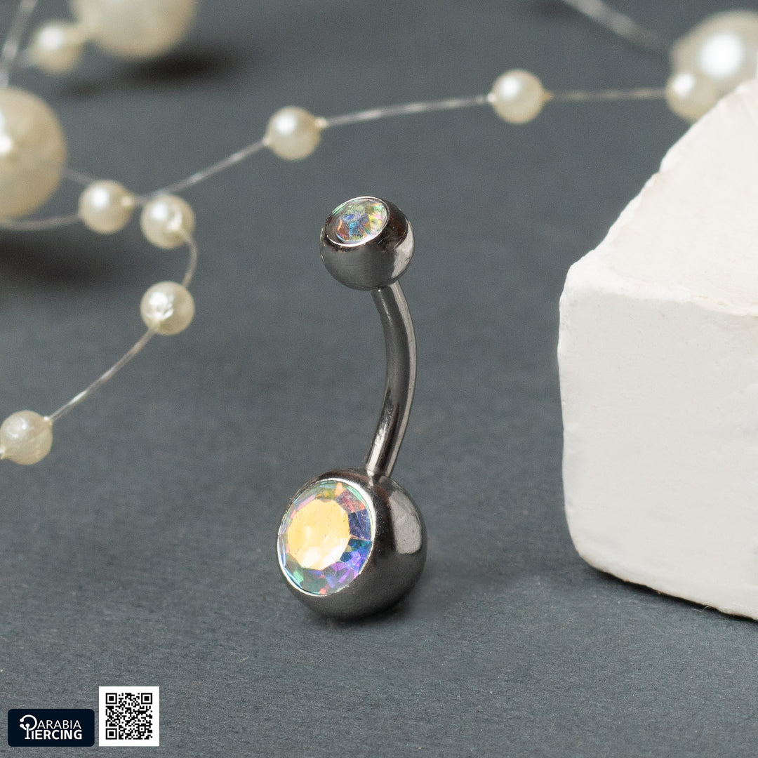 Basic Crystal Belly Ring