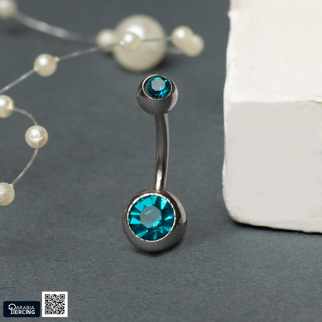 Basic Crystal Belly Ring