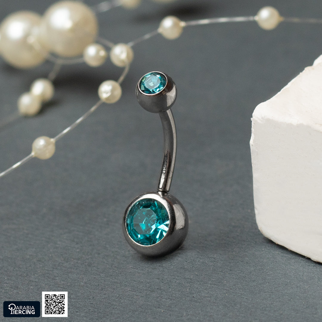 Basic Crystal Belly Ring
