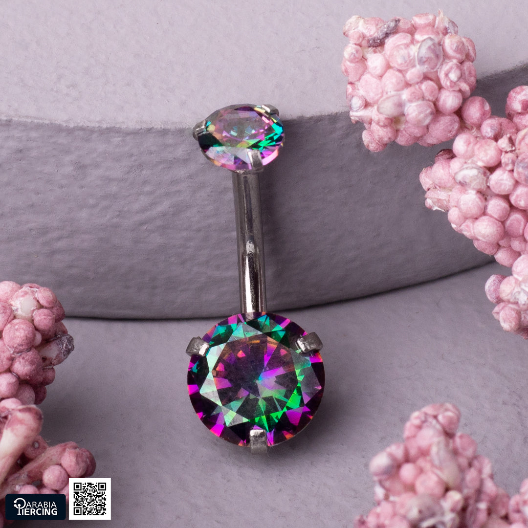 Crystal Bellybutton Ring