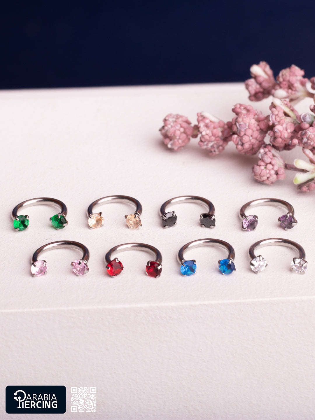 Colorful Zircon Horseshoe