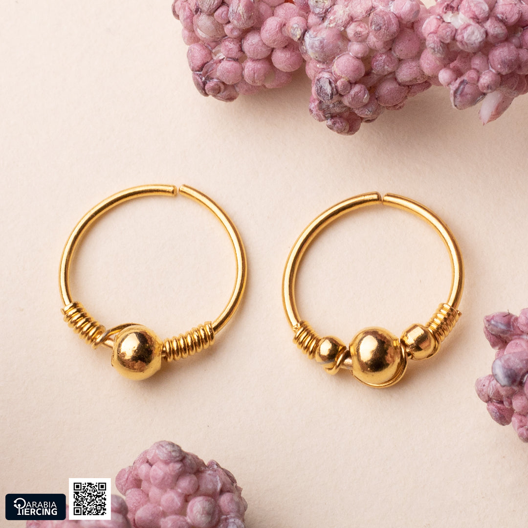 Classic Gold Nose Hoop