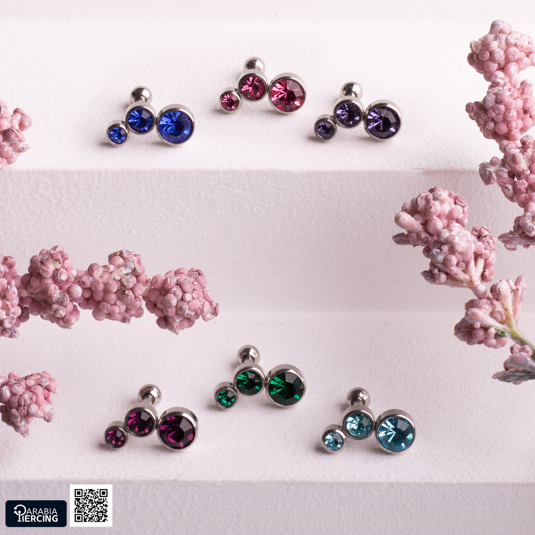 Curved 3 Dots Ball back