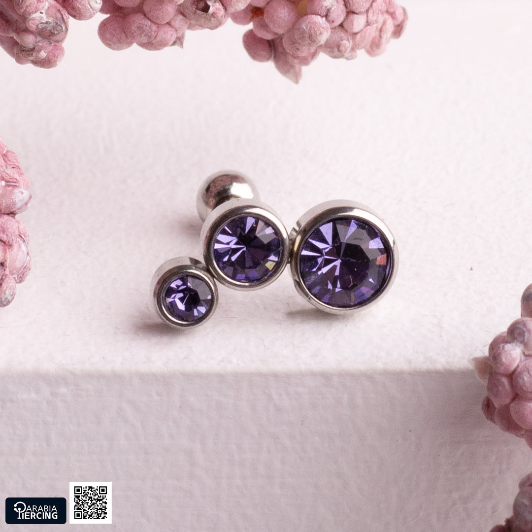 Curved 3 Dots Ball back