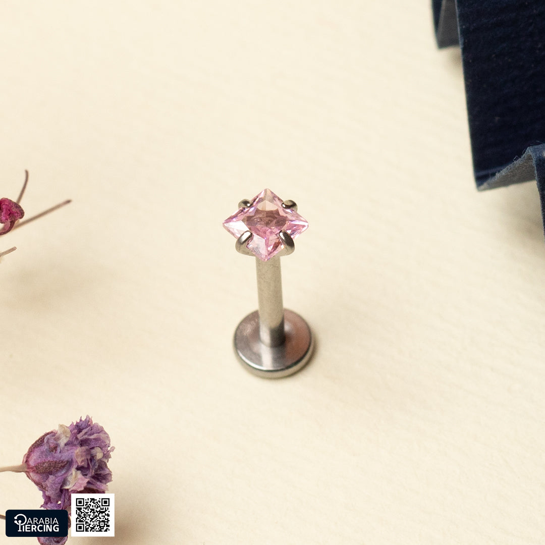 Pink Zircon Flatback