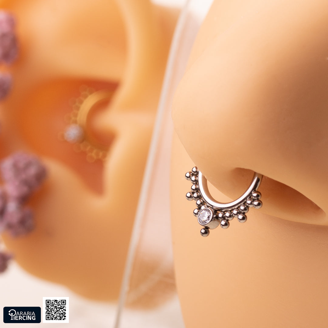 Crown Boho Daith Clicker