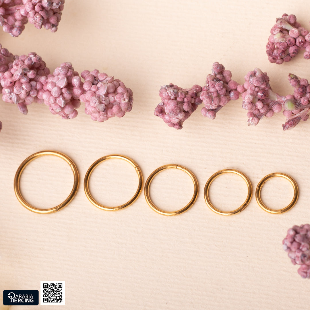 Thin Plain Hoop Clicker