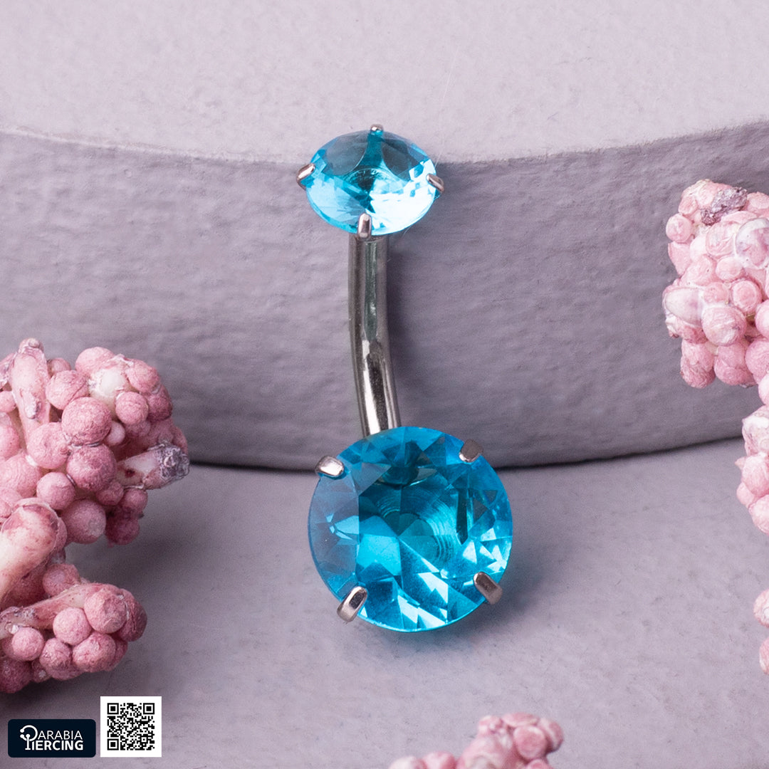 Crystal Bellybutton Ring