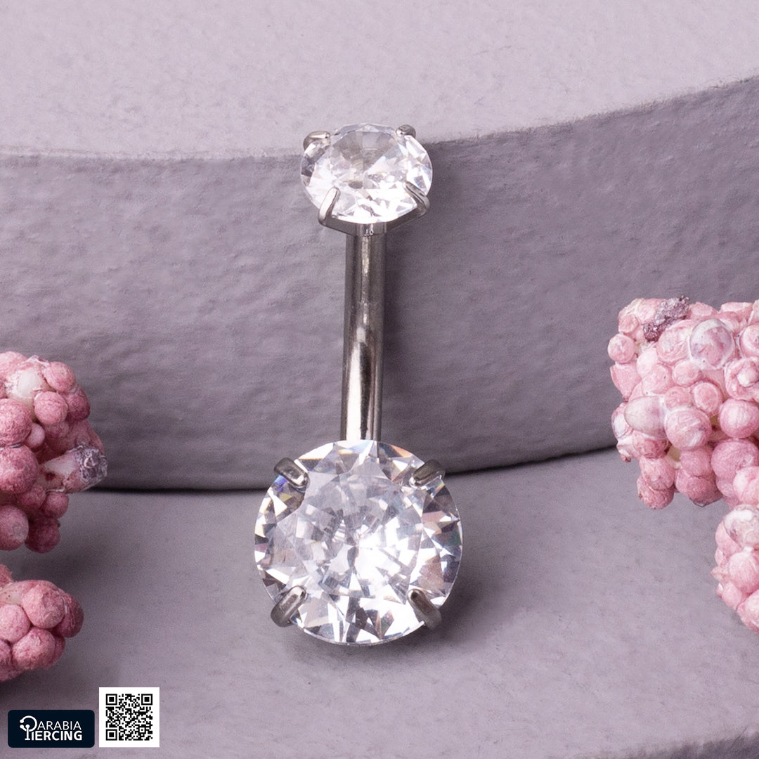 Crystal Bellybutton Ring