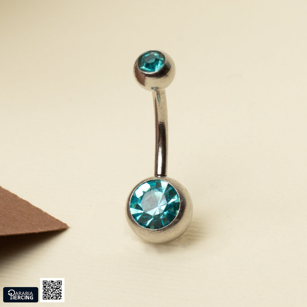 Basic Crystal Belly Ring