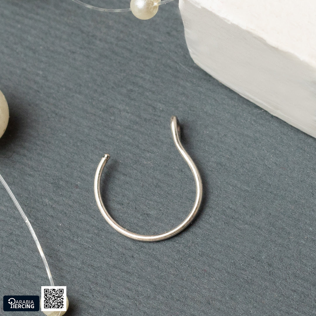 Plain Hoop Silver