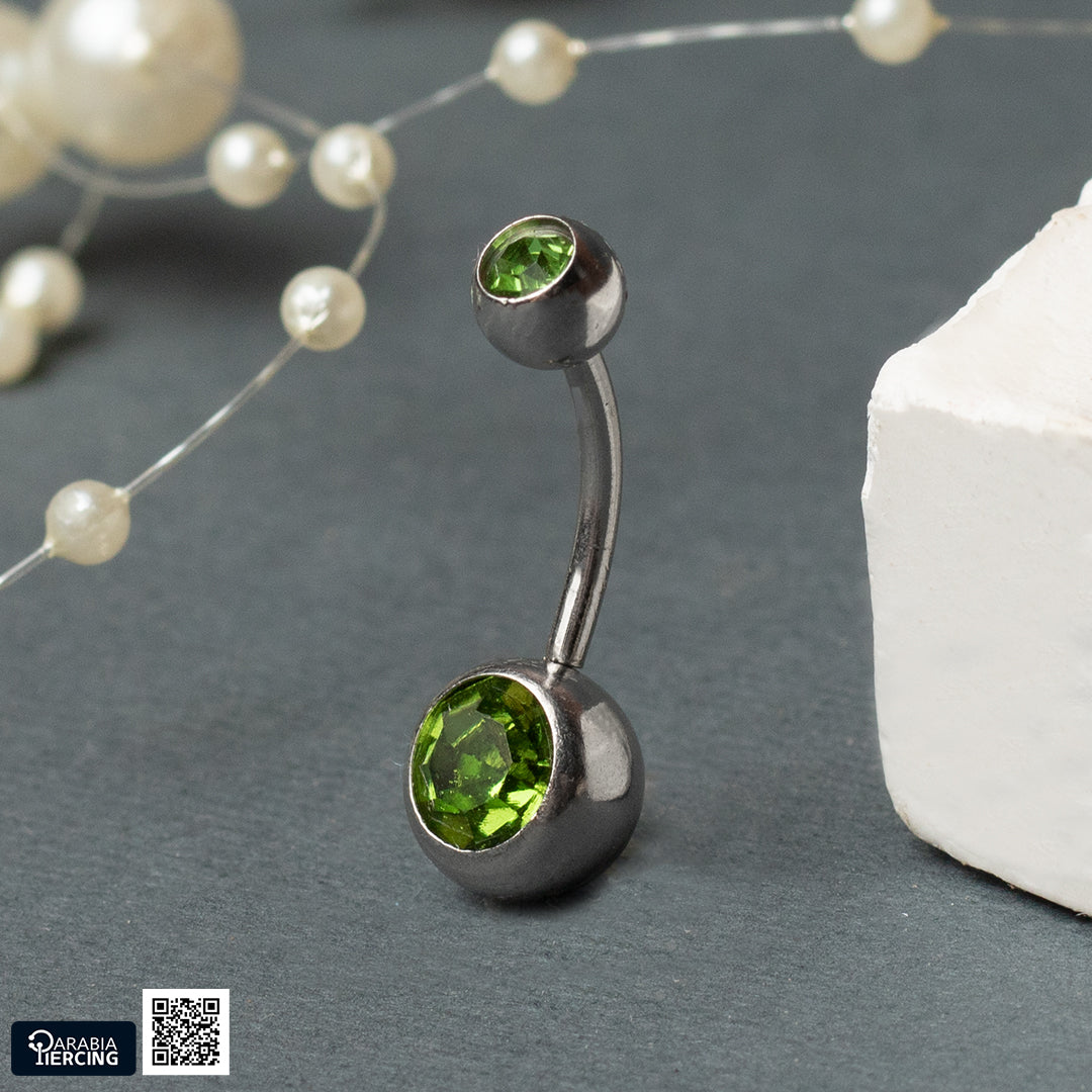 Basic Crystal Belly Ring