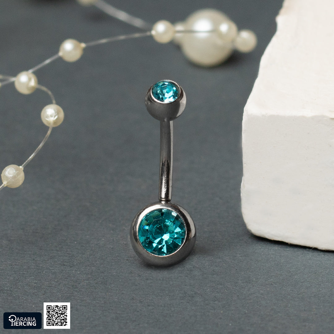 Basic Crystal Belly Ring