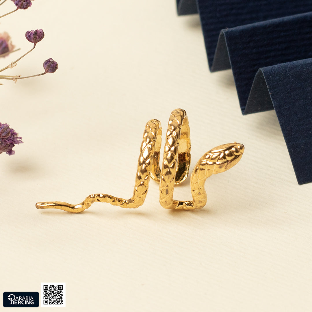Snake Fake Earring