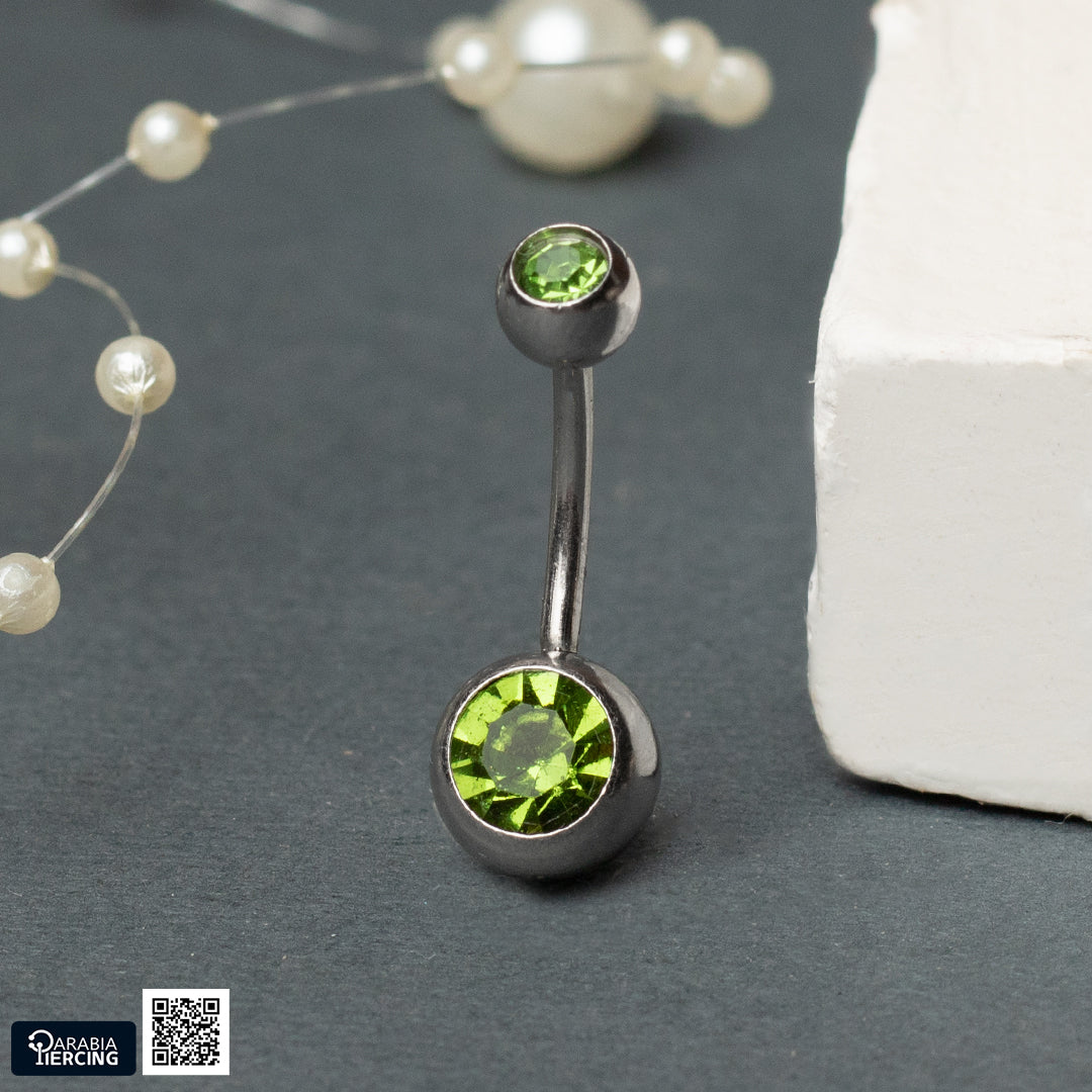 Basic Crystal Belly Ring