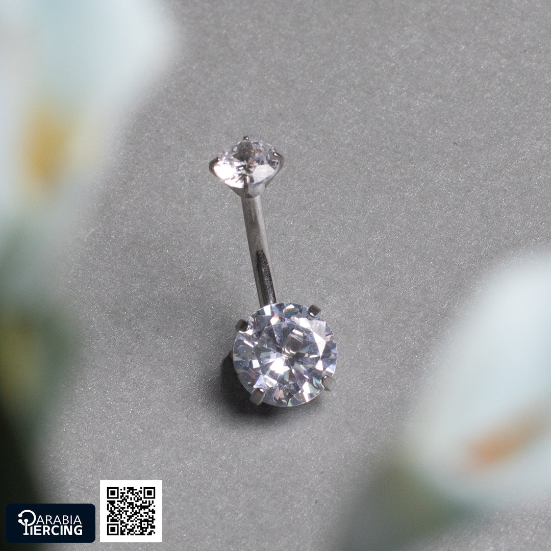 Crystal Bellybutton Ring