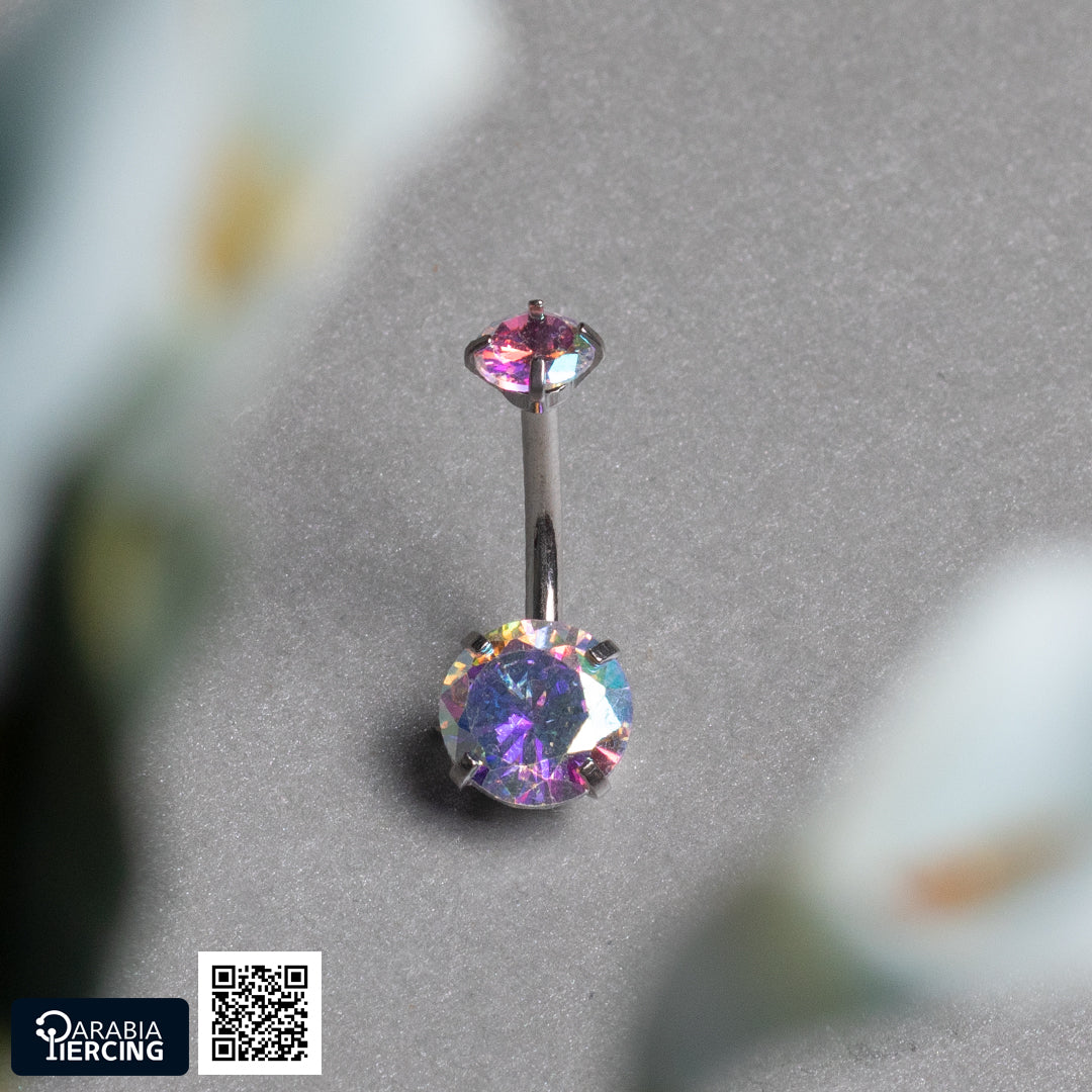 Crystal Bellybutton Ring