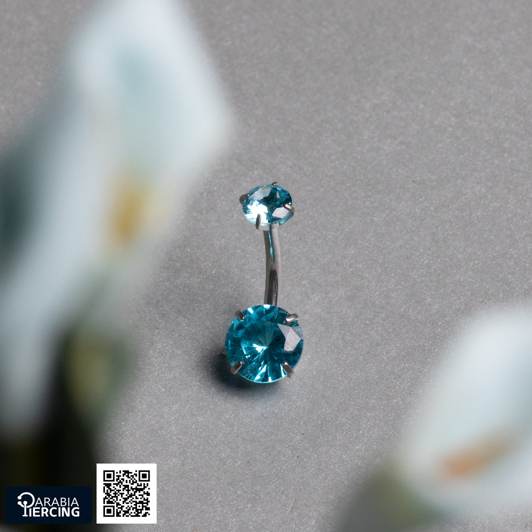 Crystal Bellybutton Ring