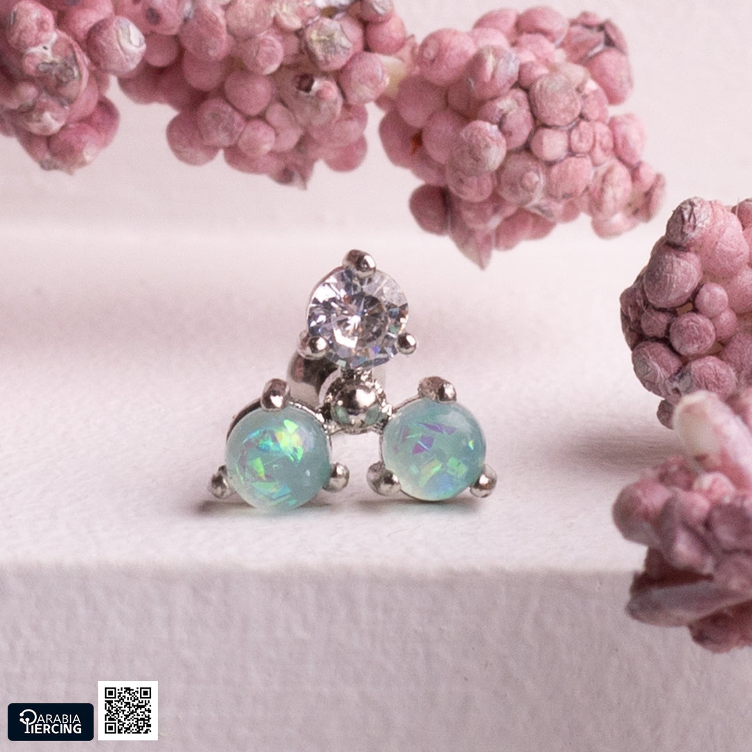 Opal Triangle Ballback