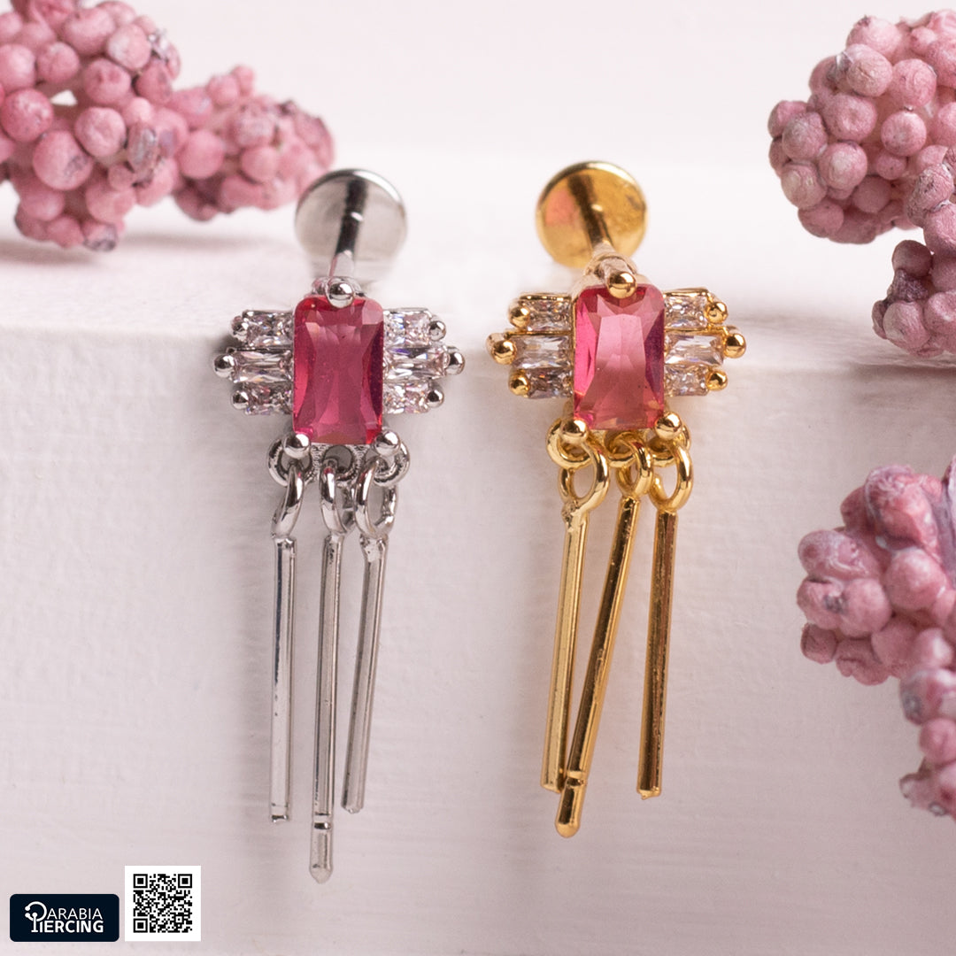 Ruby Pendant Flatback