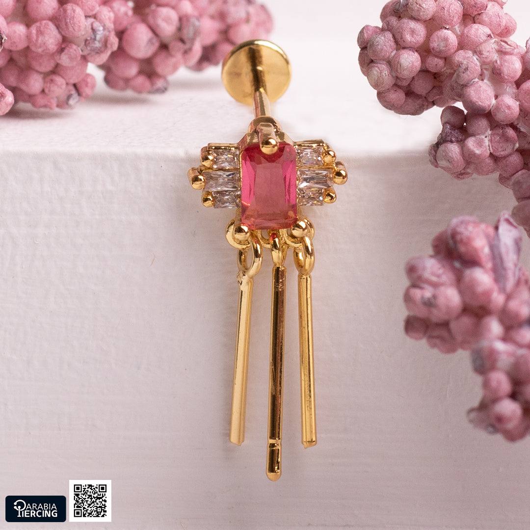 Ruby Pendant Flatback