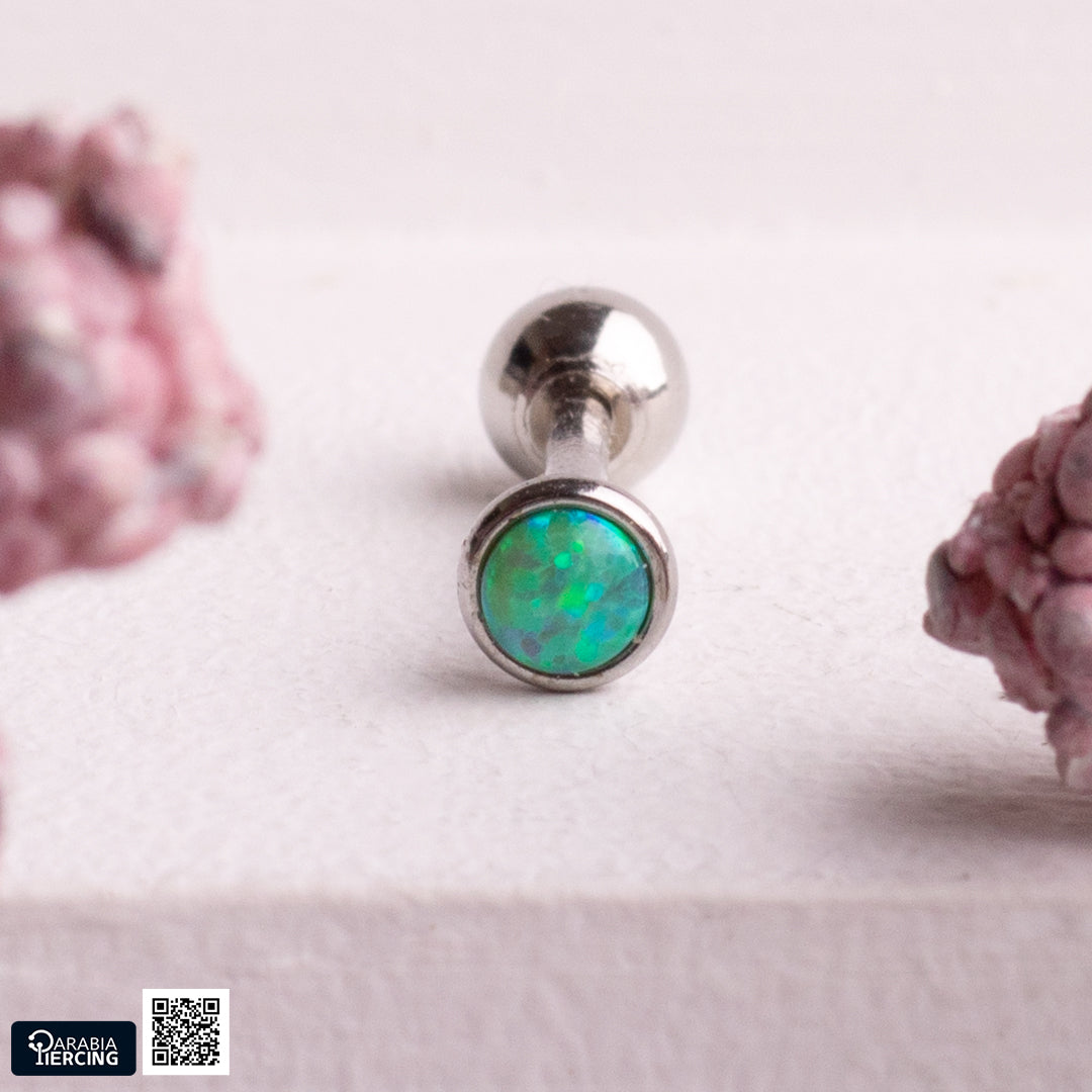 Simple Opal Studs Ballback