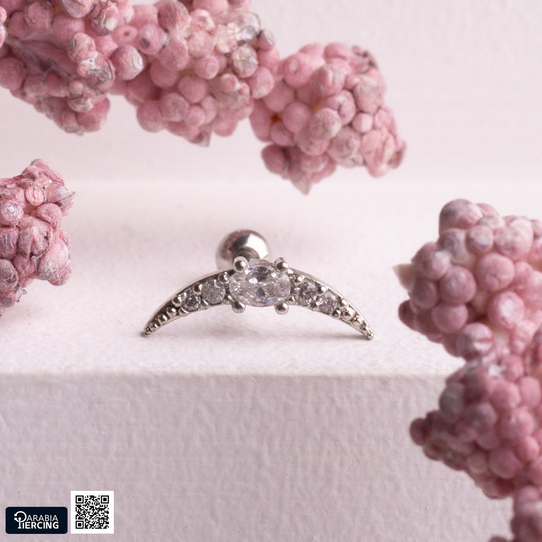 Thin Ballback Earring