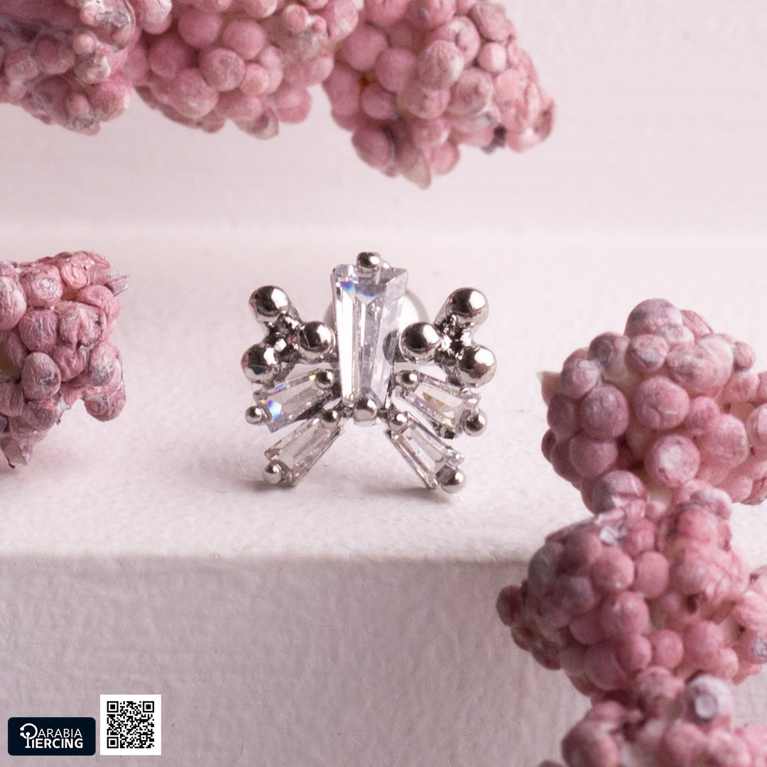 Wide Ballback Earring