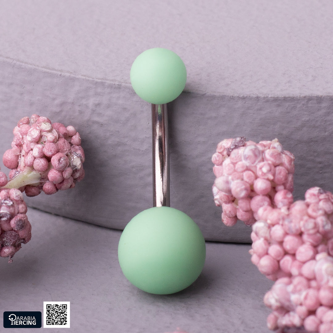 Matte Colorful Belly Ring