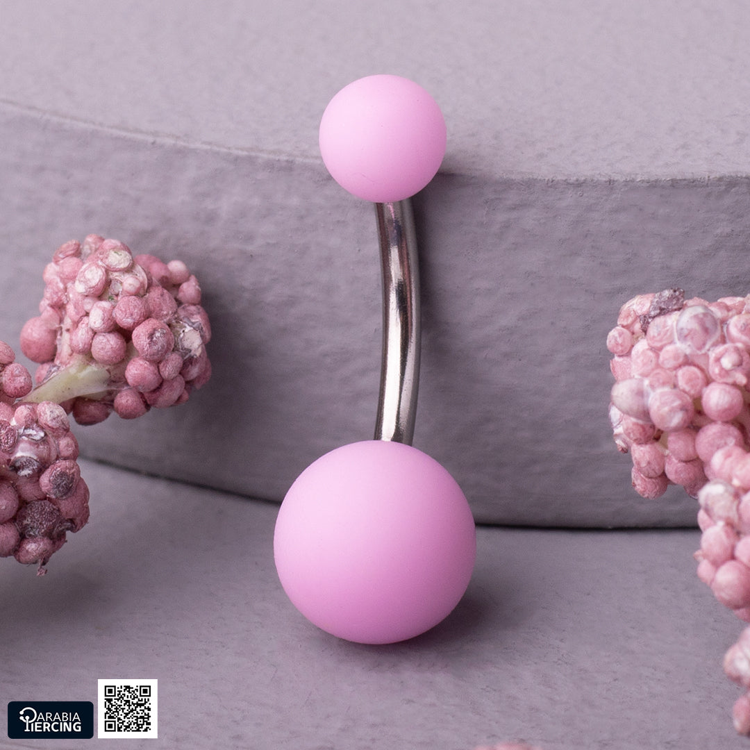 Matte Colorful Belly Ring