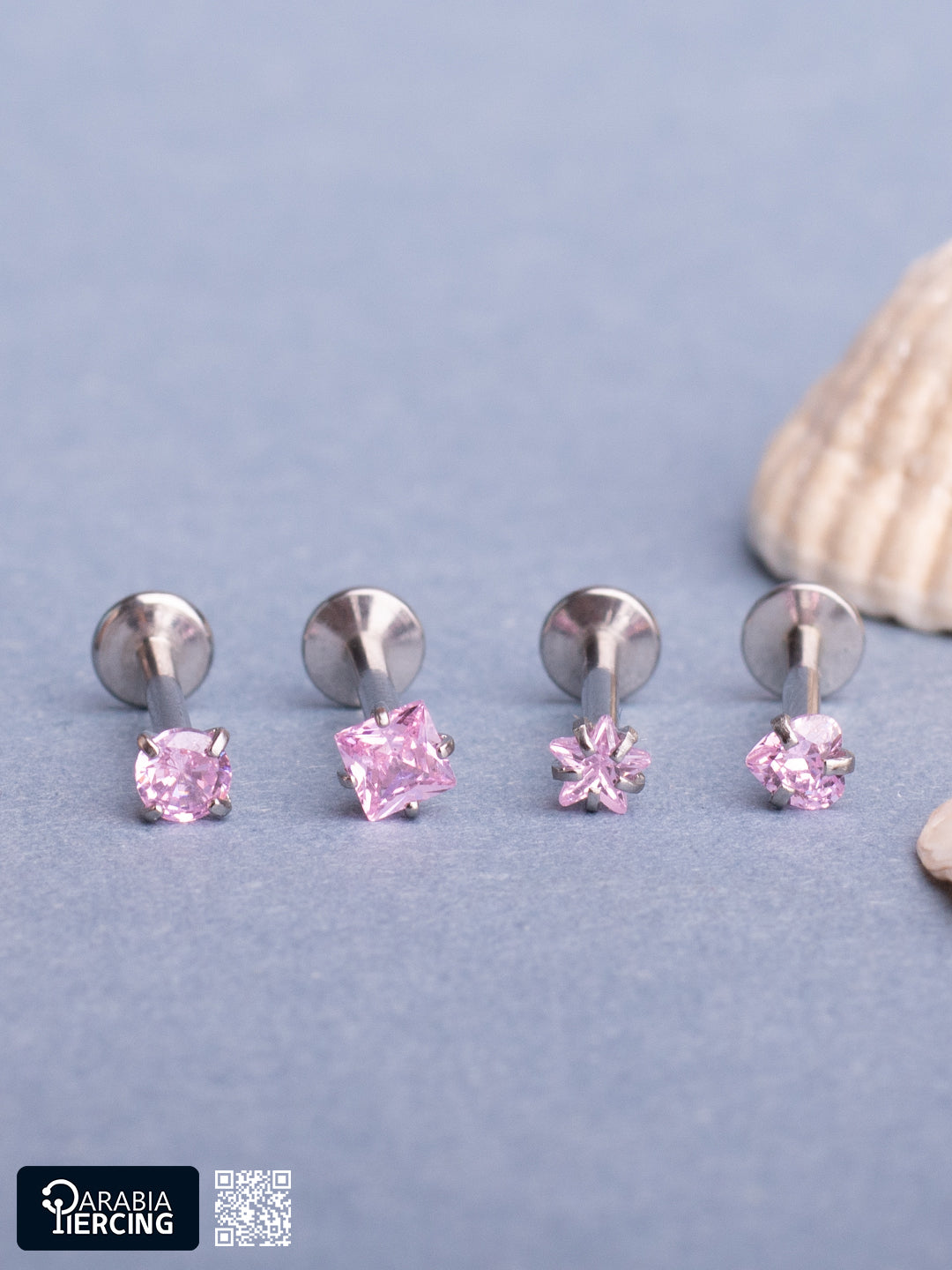Pink Zircon Flatback