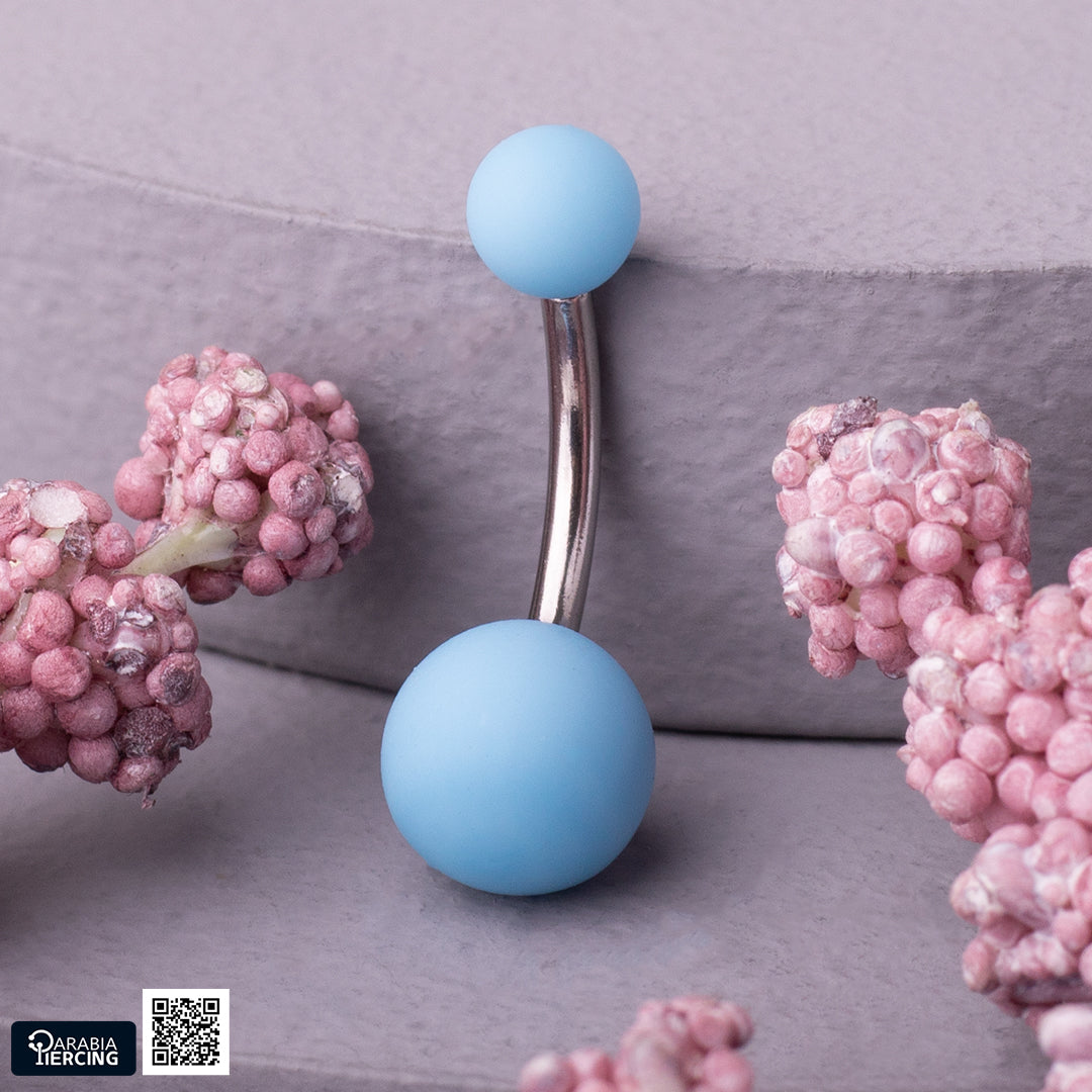 Matte Colorful Belly Ring