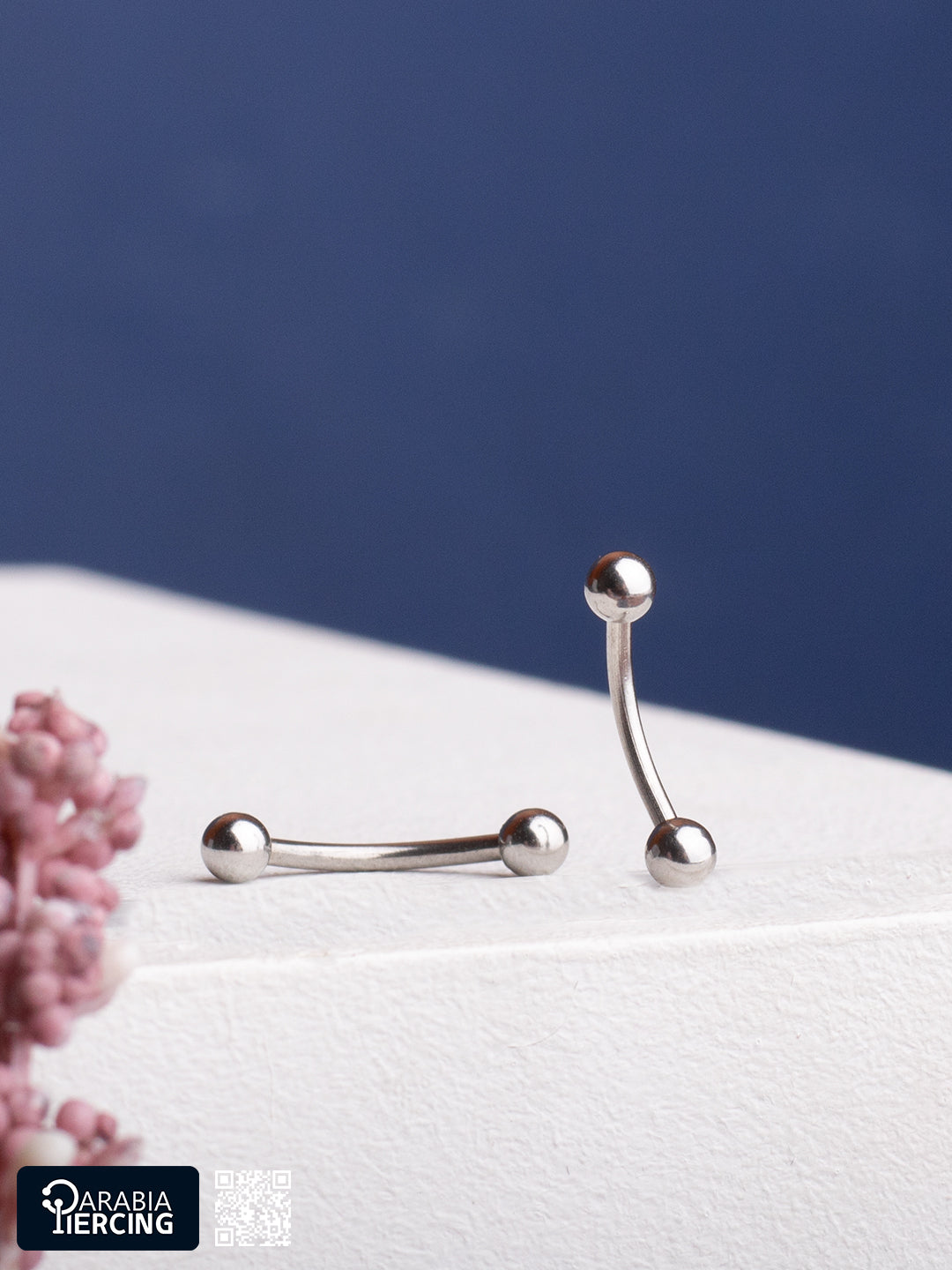 Basic Silver Banana Shape