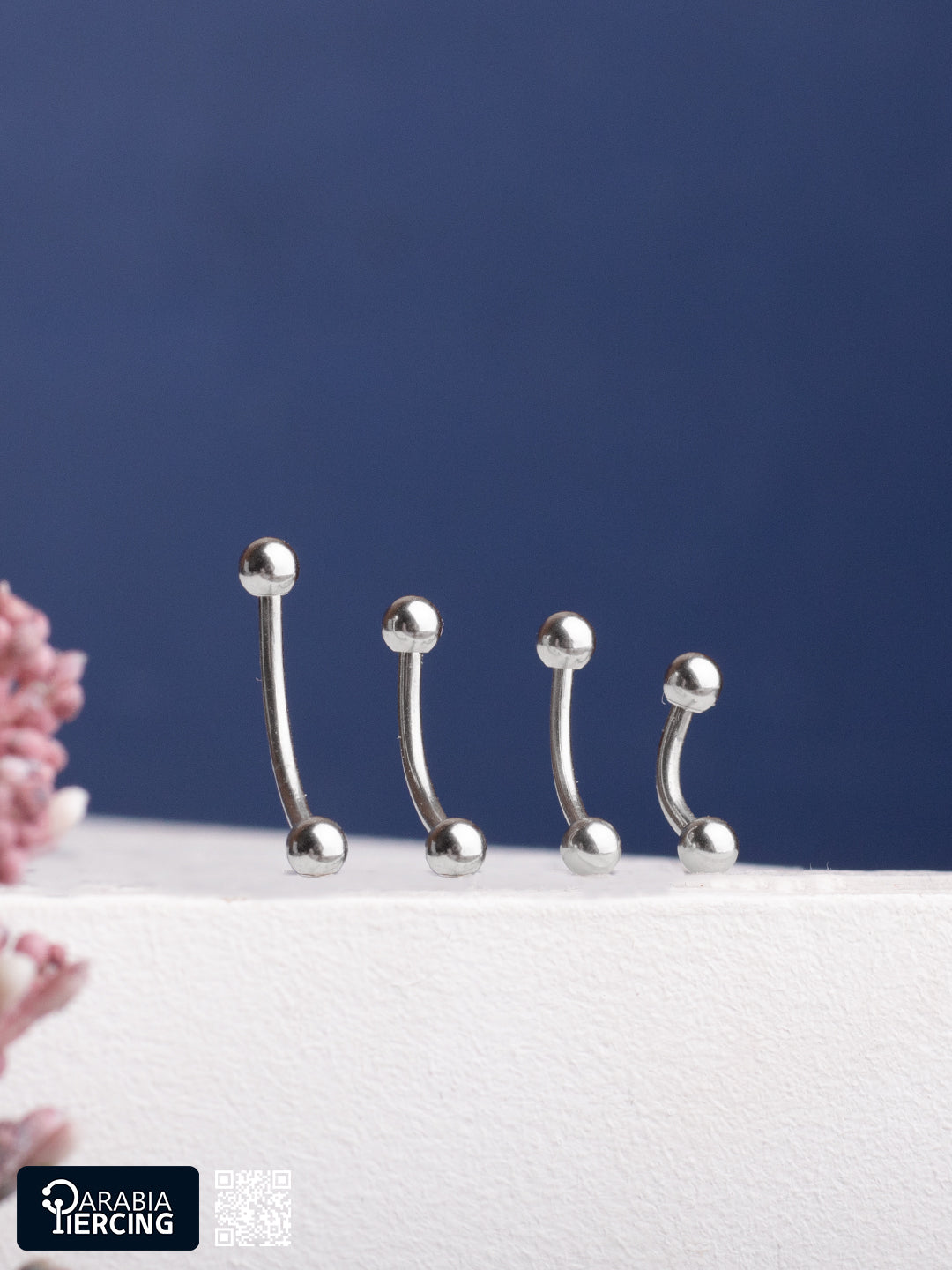 Basic Silver Banana Shape