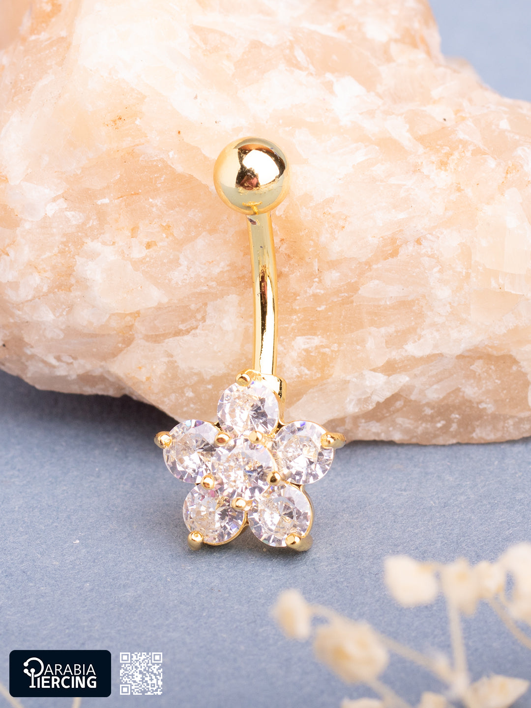 Flower Bellybutton Ring
