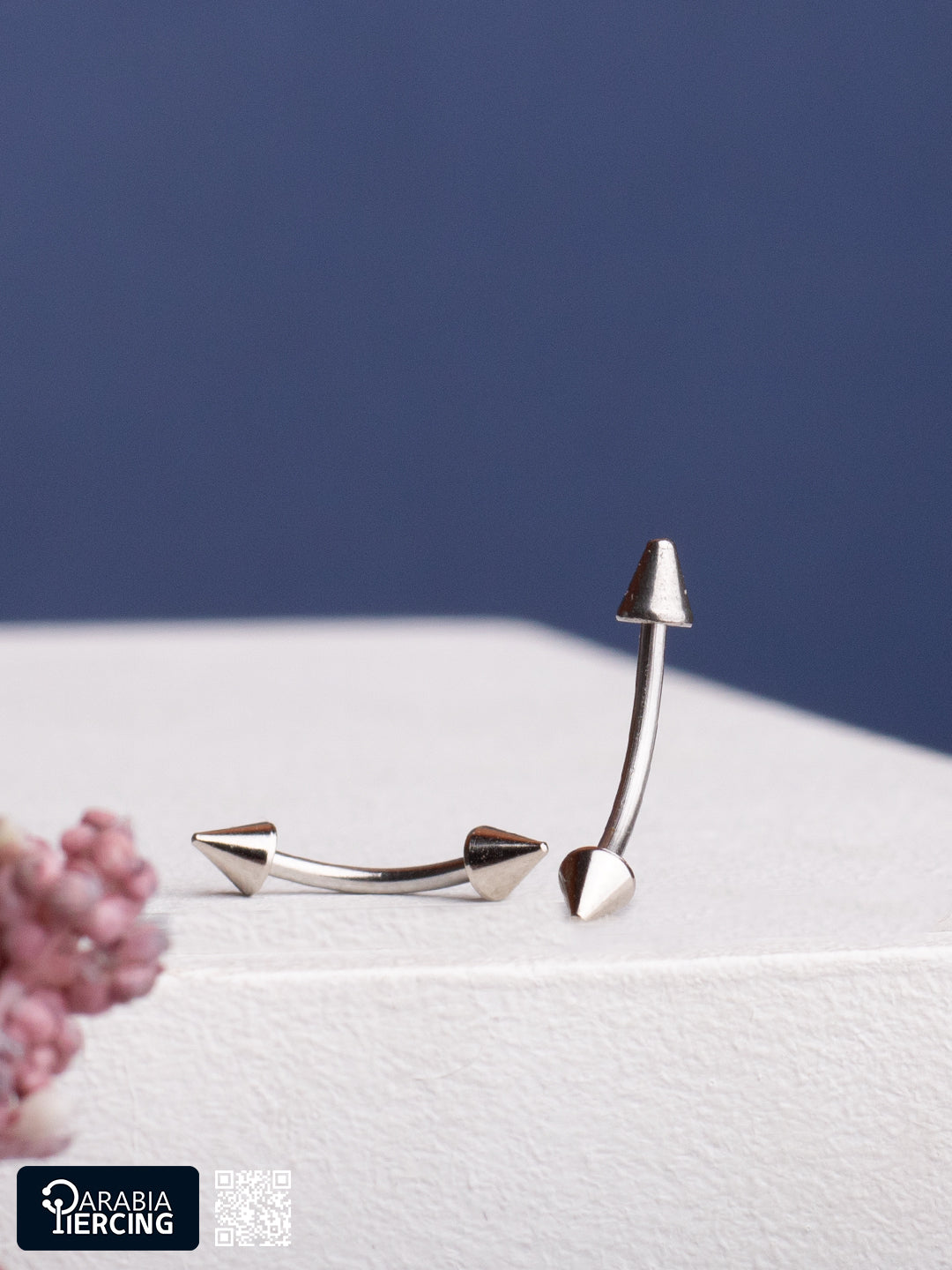 Basic Silver Banana Shape