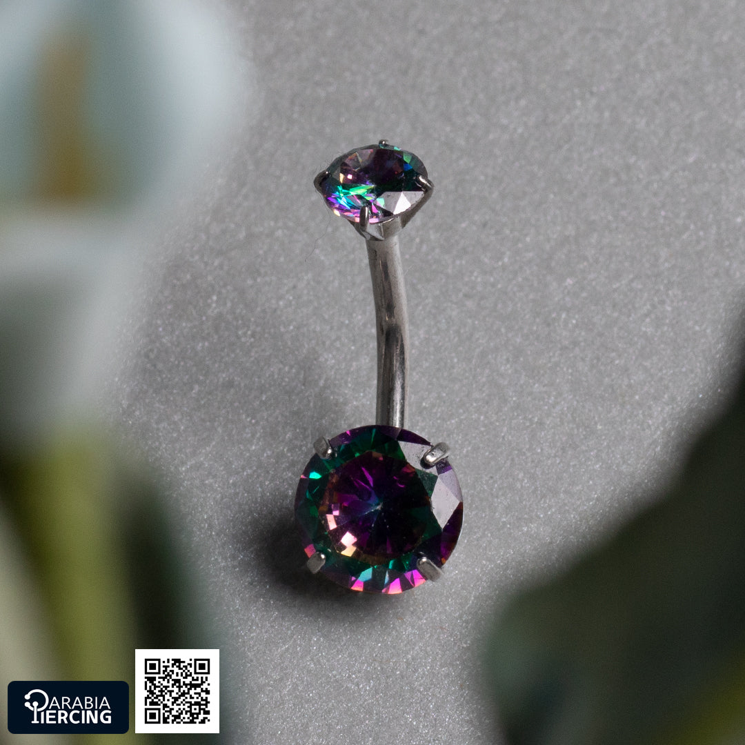 Crystal Bellybutton Ring