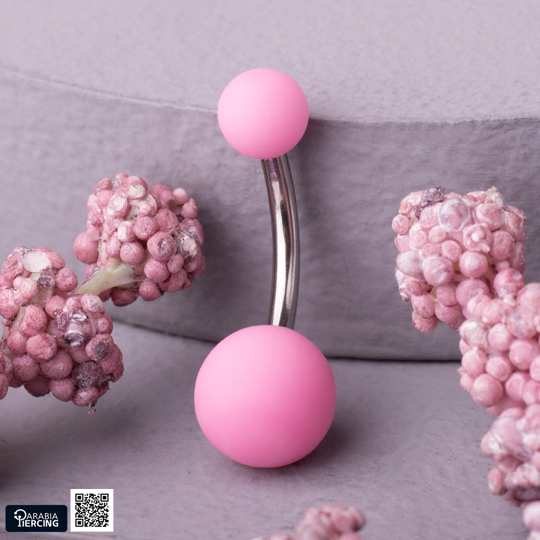 Matte Colorful Belly Ring