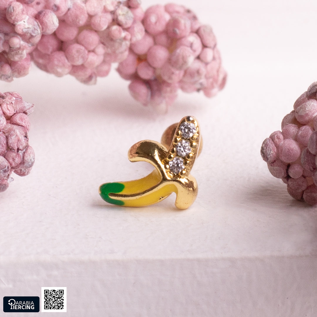 Banana Earring Ballback