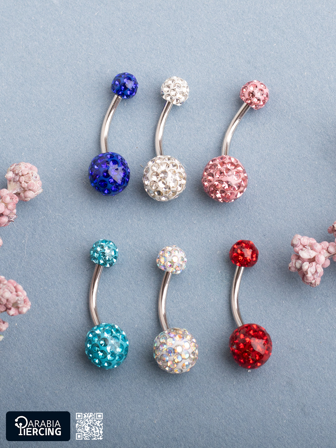Colorful Epoxy Bellybutton
