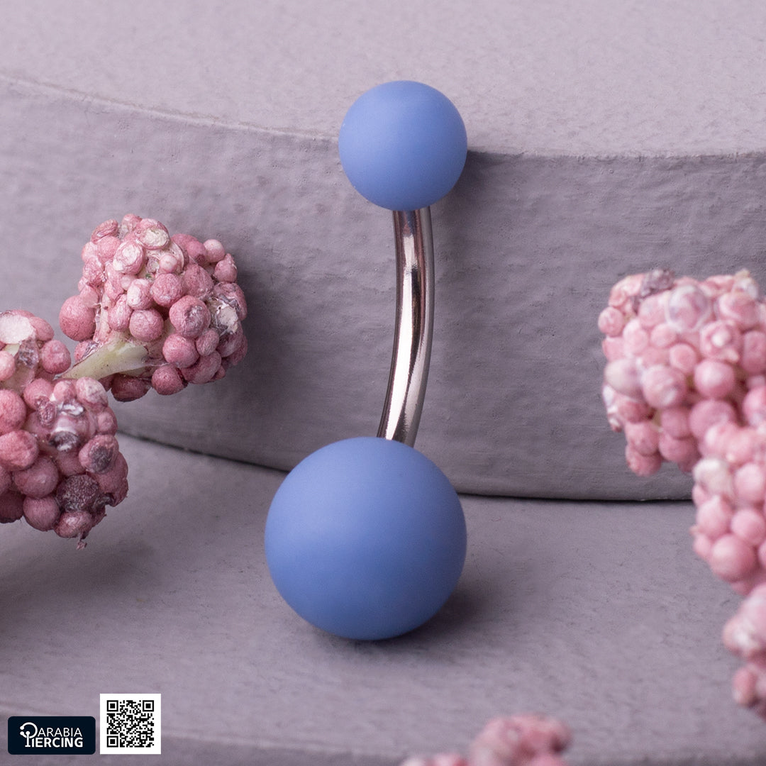 Matte Colorful Belly Ring
