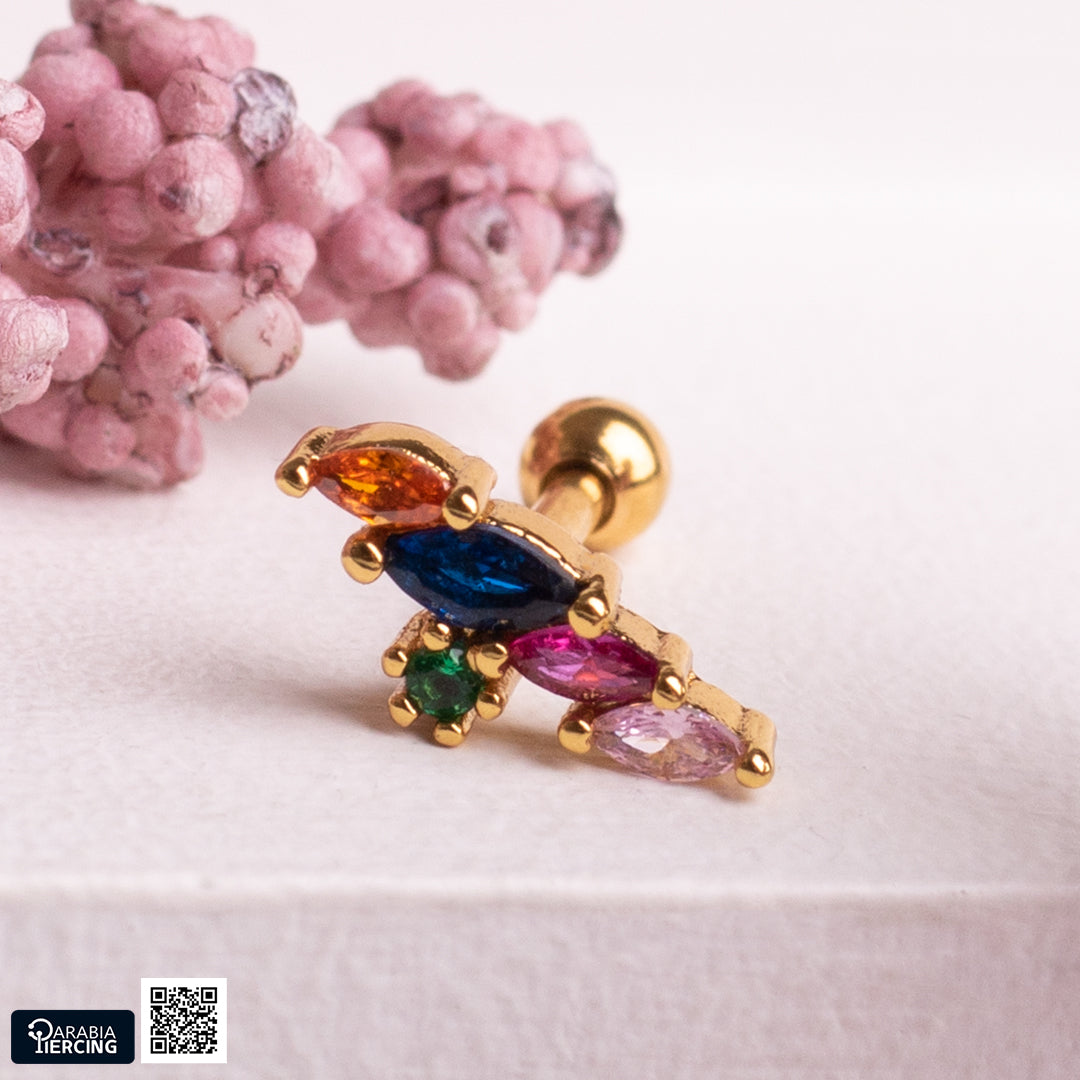 Colorful Bloom Ballback