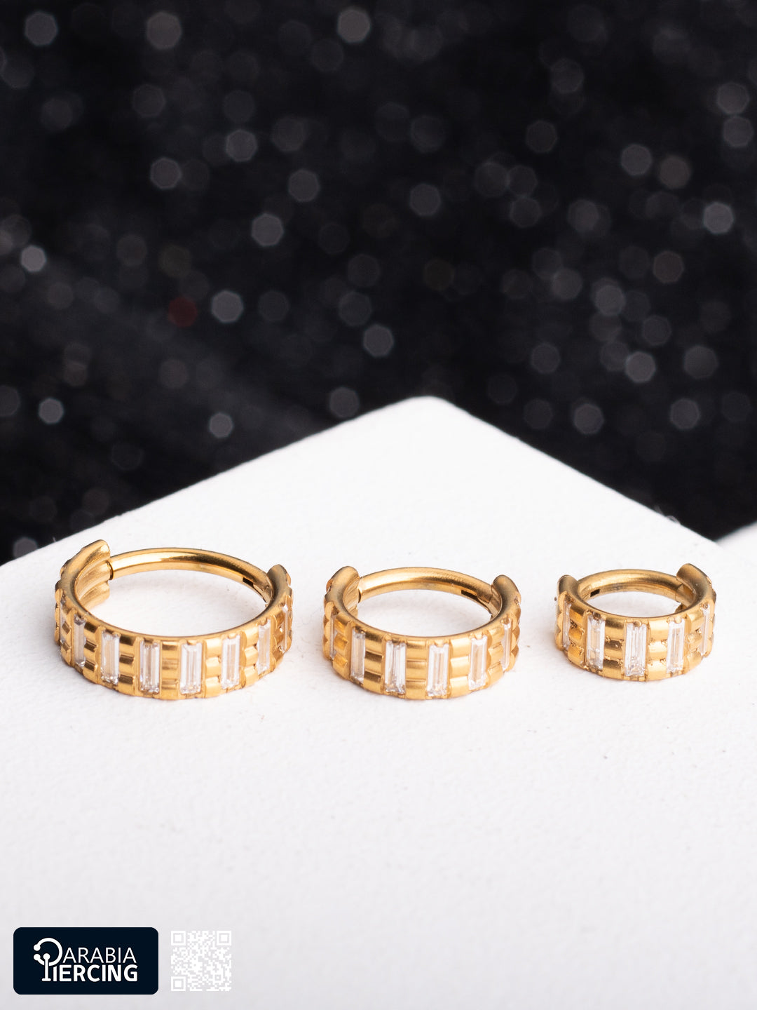 Gold Crystal Band Clicker