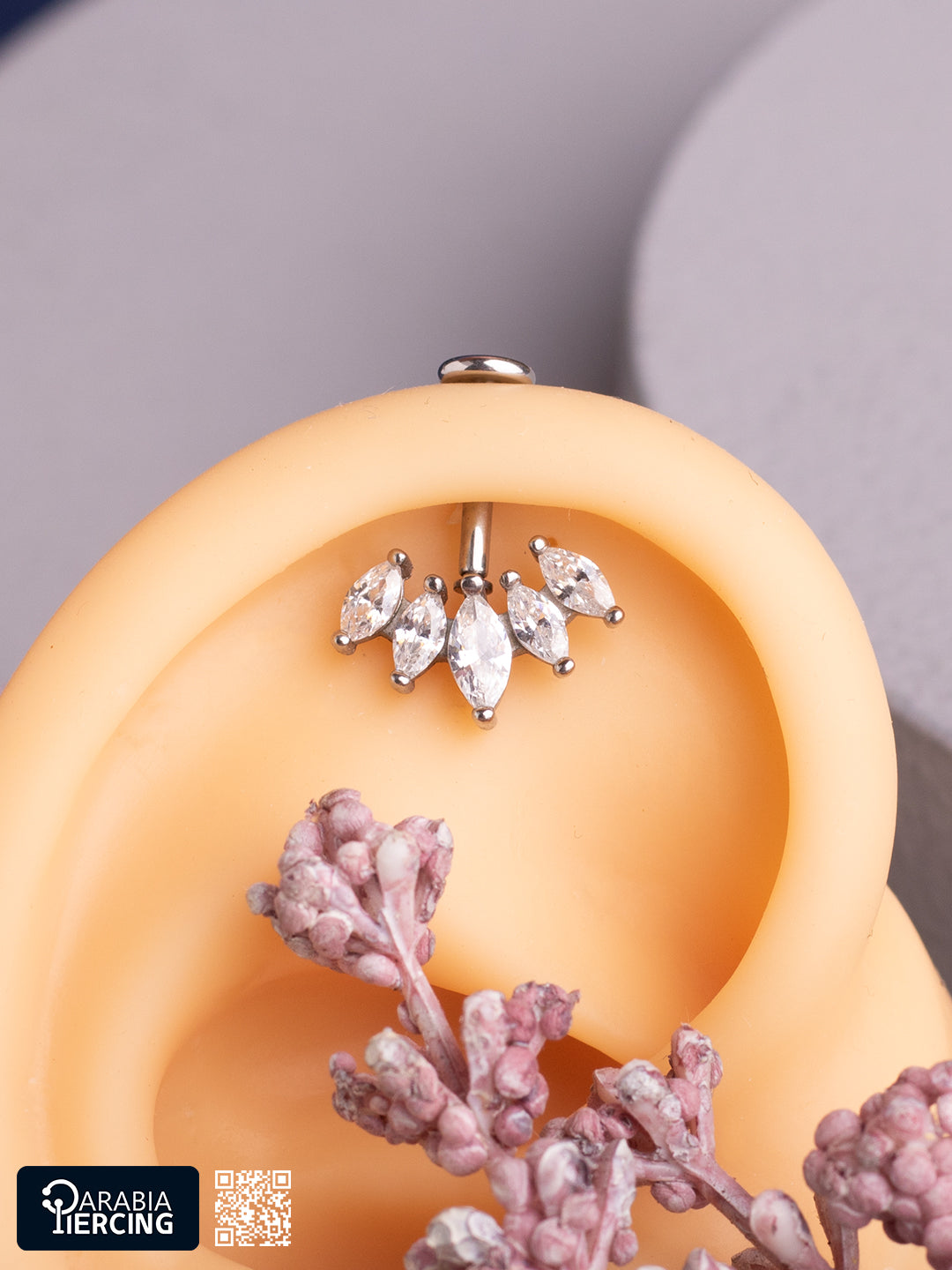 Hidden Helix Crown Flatback