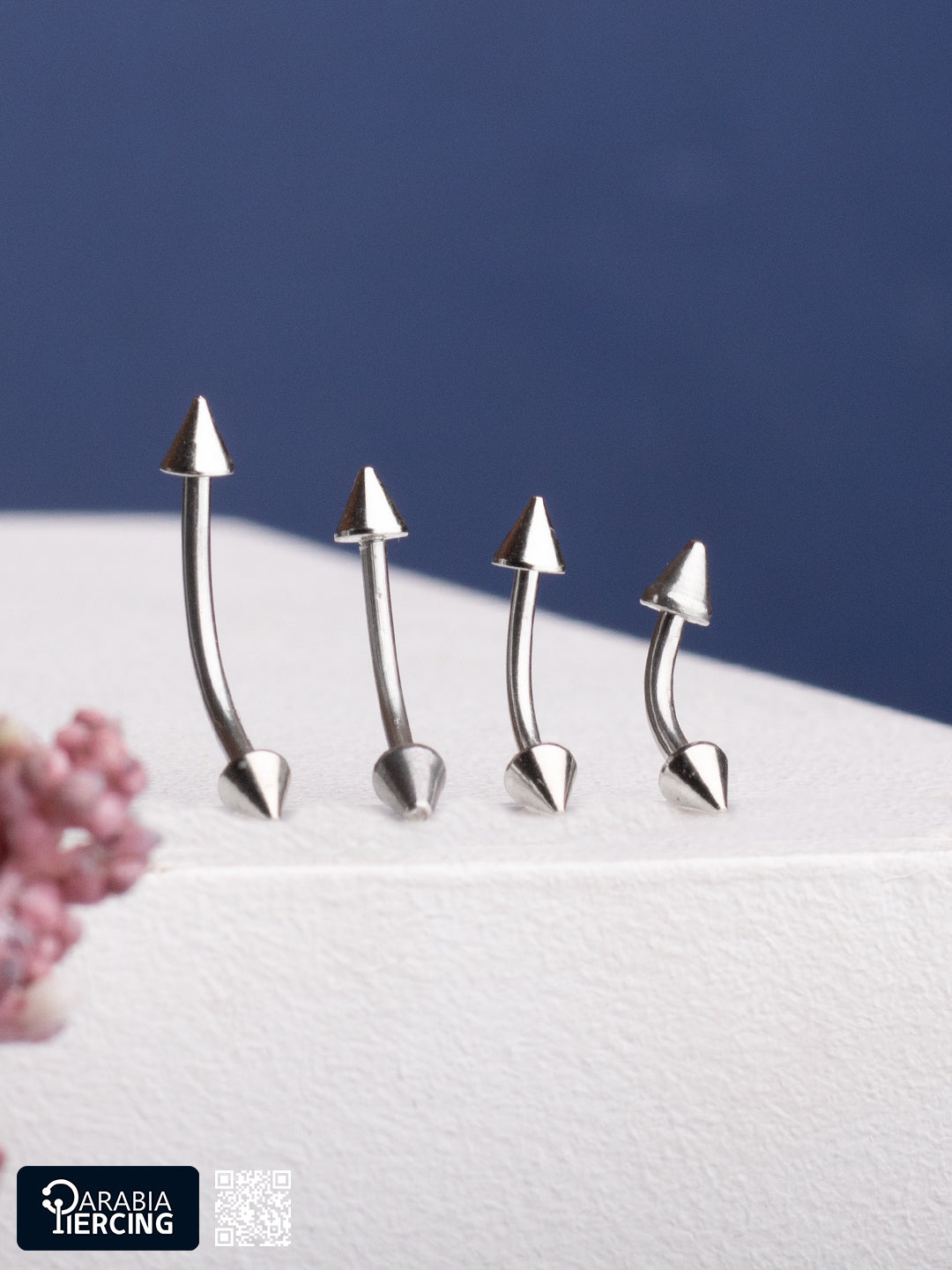 Basic Silver Banana Shape